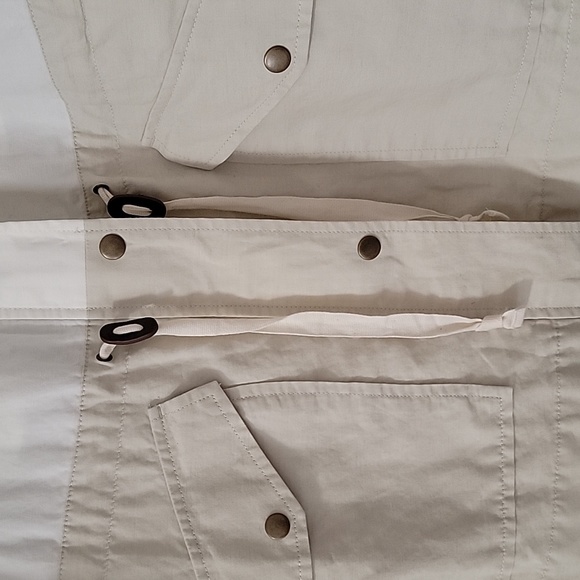 Nwot Ann Taylor Loft Utility Jacket Anorak Medium - Picture 6 of 9